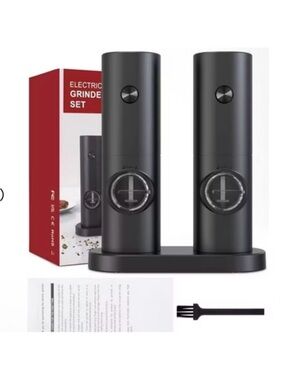 🆕- Electric Salt & Pepper Grinder Set
Adjustable Coarseness Battery Powered